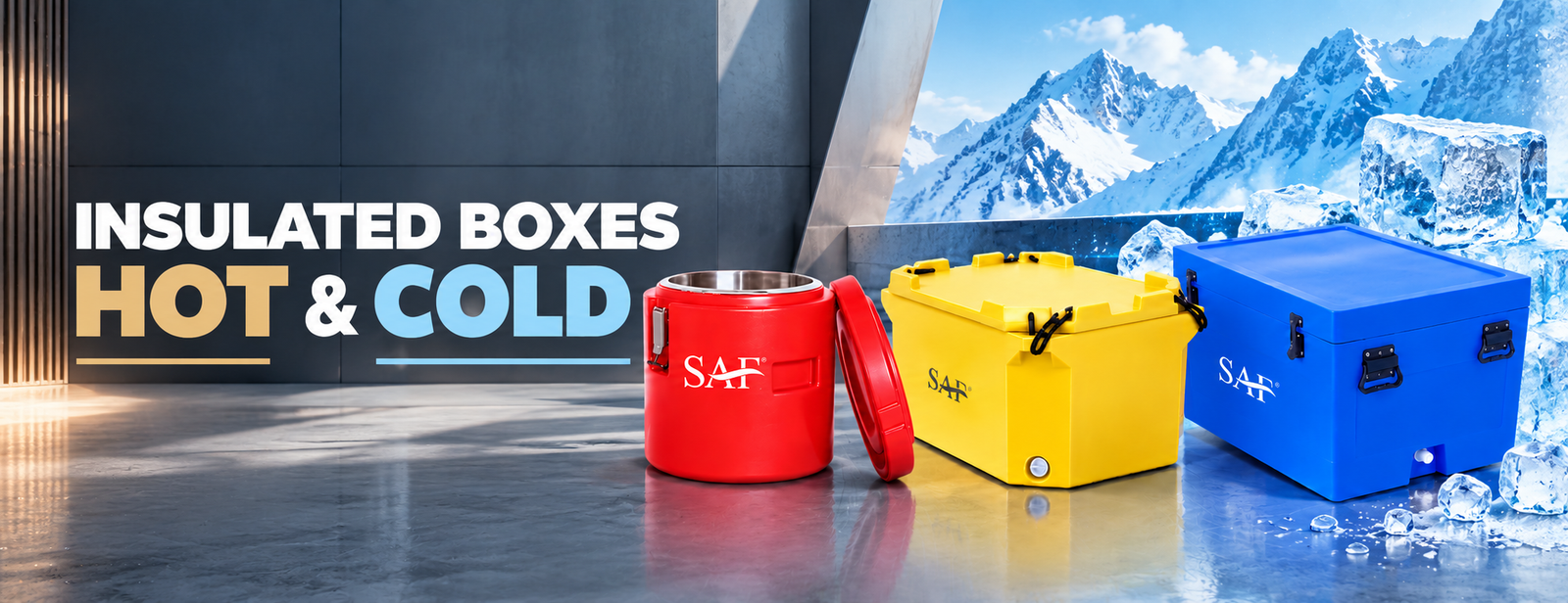 Insulated Boxes Hot & Cold